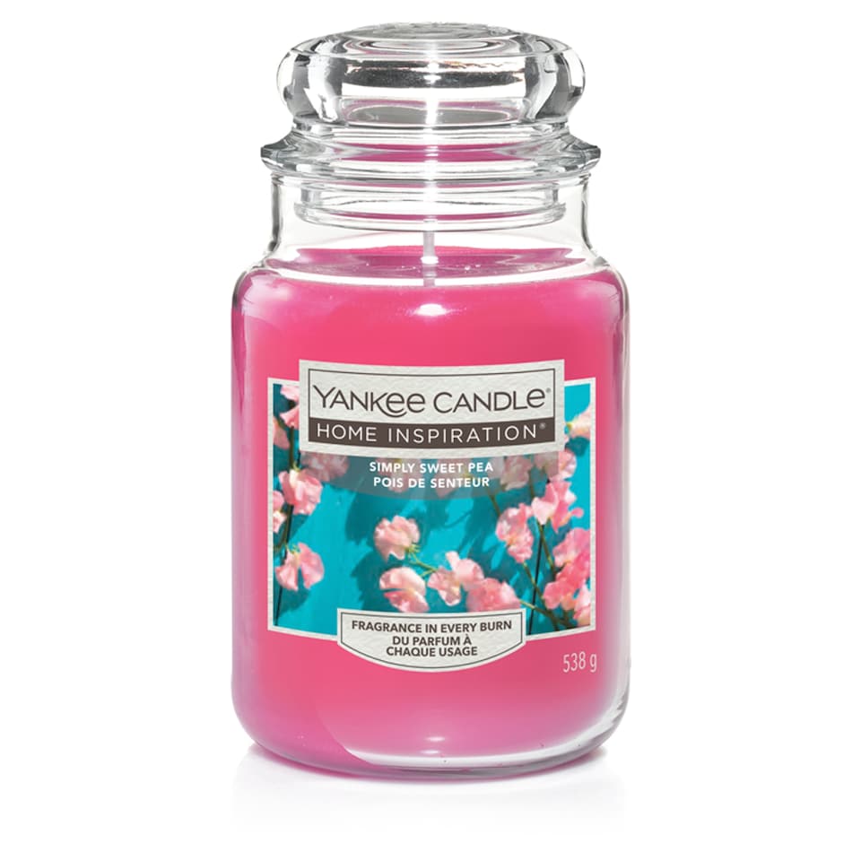 Yankee Candle Large Jar Simply Sweet Pea 538G