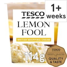 Tesco Lemon Fool 114g