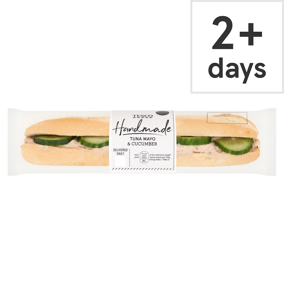 Tesco Tuna Mayo & Cucumber Baguette