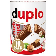 Ferrero Duplo Bars 10 Pack 182G