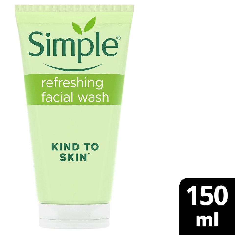 image 1 of Simple Kind To Skin Refreshing Face Wash Gel 150Ml