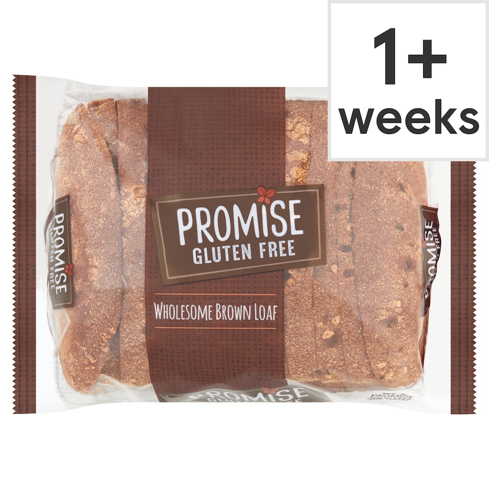 Promise Gluten Free Wholesome Brown Sliced Bread Loaf 480g