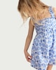 image 2 of F&F Girls Pure Cotton Shell Print Playsuit in Blue