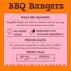 image 5 of Wagg BBQ Bangers Dog Treat 125g Clip Strip
