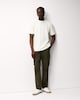 image 3 of F&F Cotton Rich Cargo Trousers in Khaki