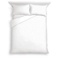 F&F Home Bedding Natures Way Tufted Dot Duvet Set Double