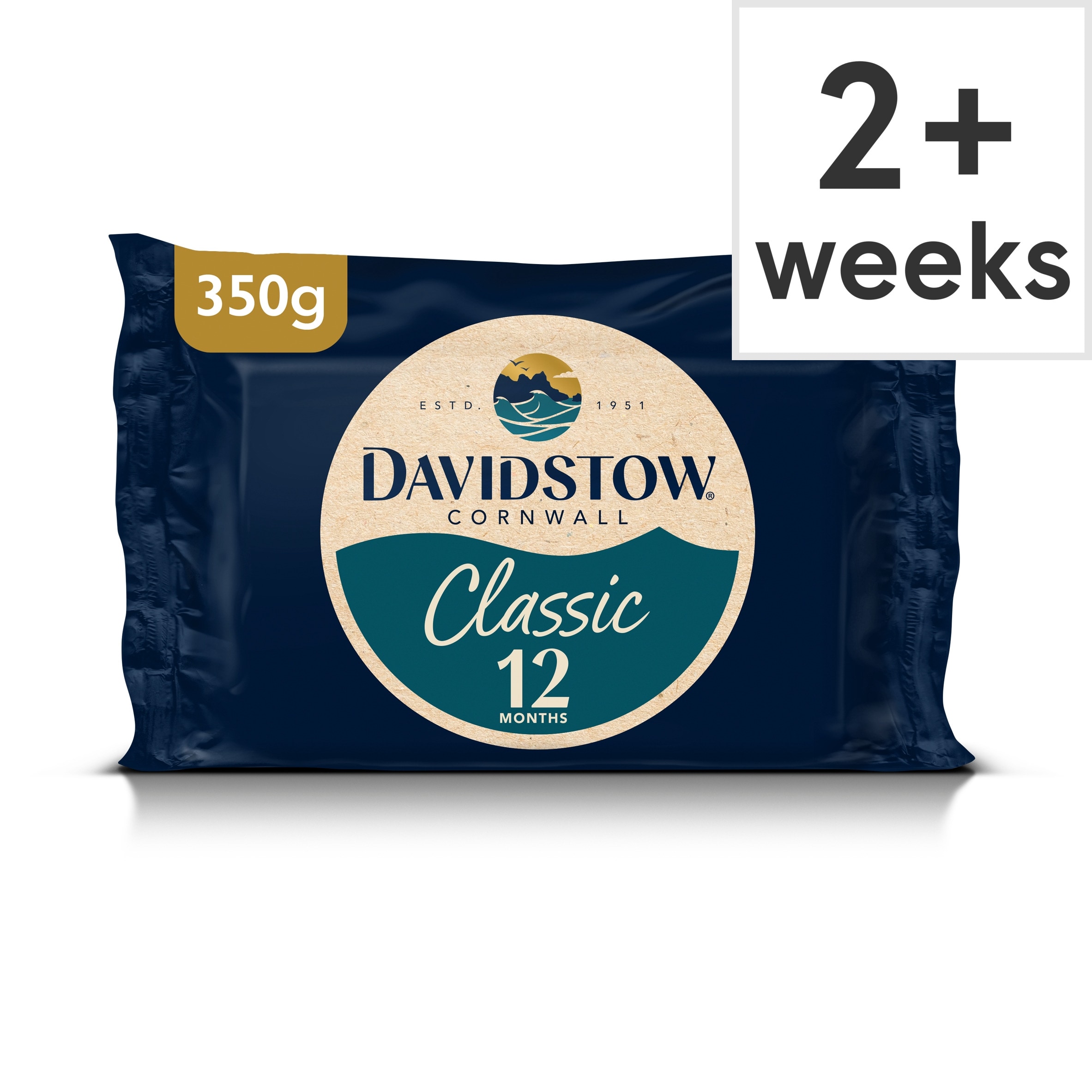 Davidstow Classic Cornish Mature Cheddar Cheese 350g - Tesco Groceries