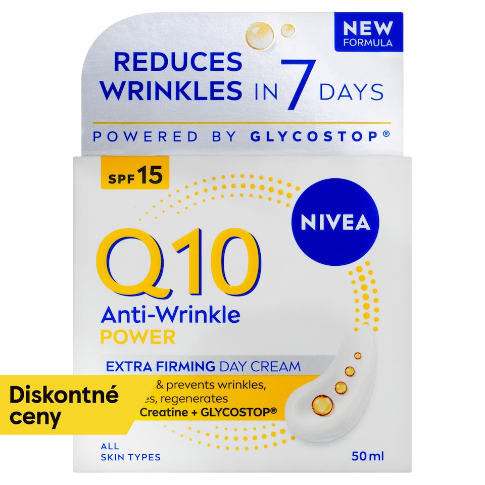 obrázok 1 z Nivea Q10 Power Spevňujúci denný krém proti vráskam OF 15 50 ml