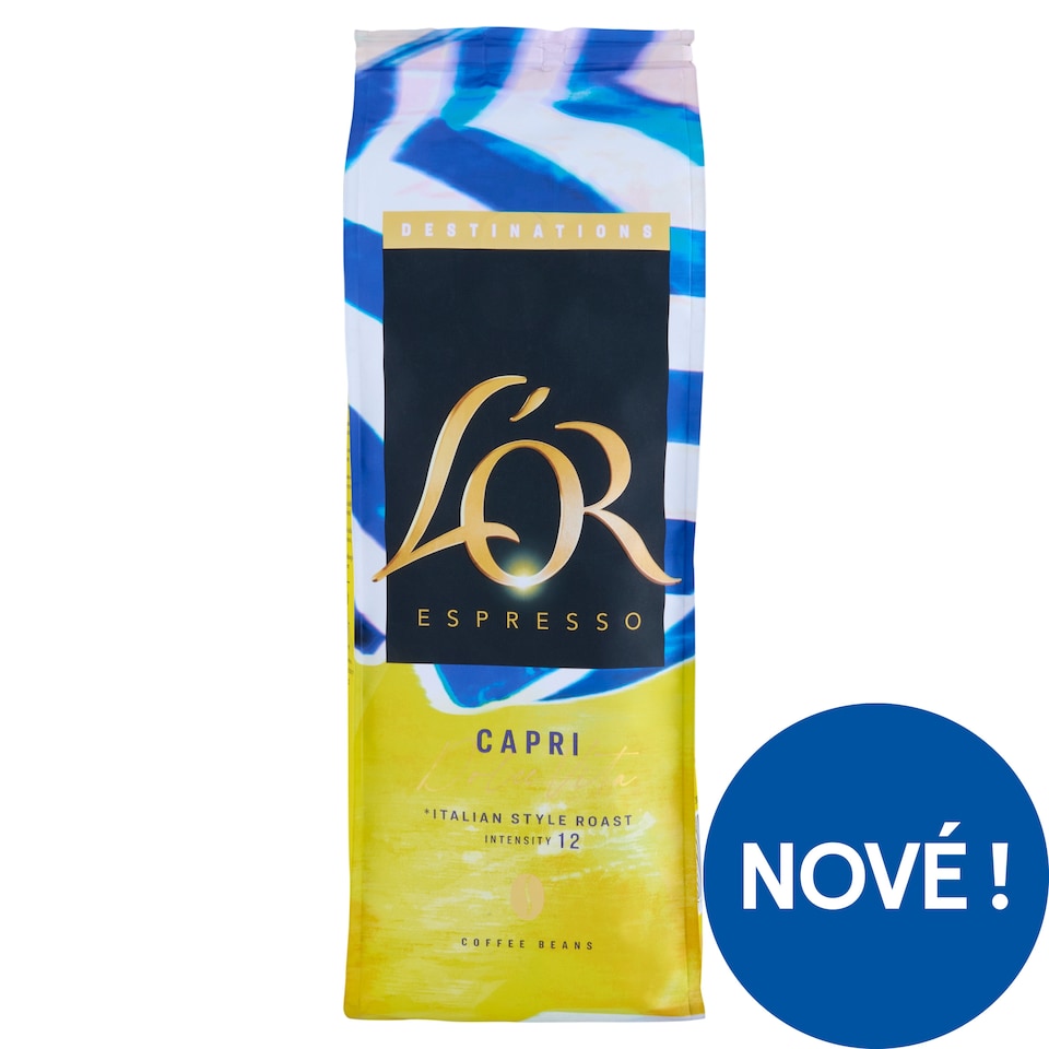 Obrázek 1 pro produkt L'OR Espresso Capri Dolce Vita pražená zrnková káva 450g