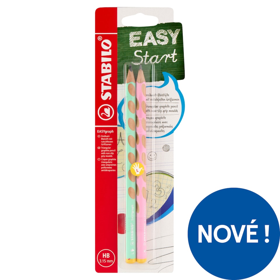 Stabilo Easygraph Pastel Pencil L HB 2 pcs