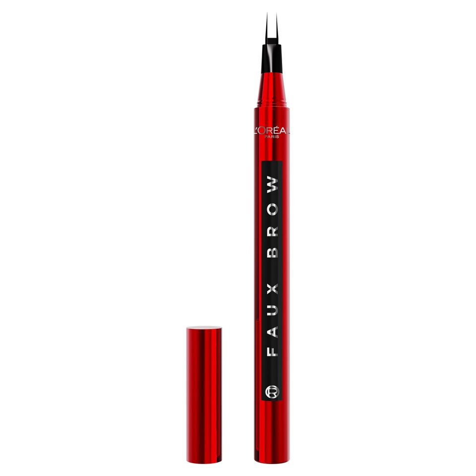 image 1 of L'Oréal Paris Faux Brow Tint Pen, Soft Black, 1ml