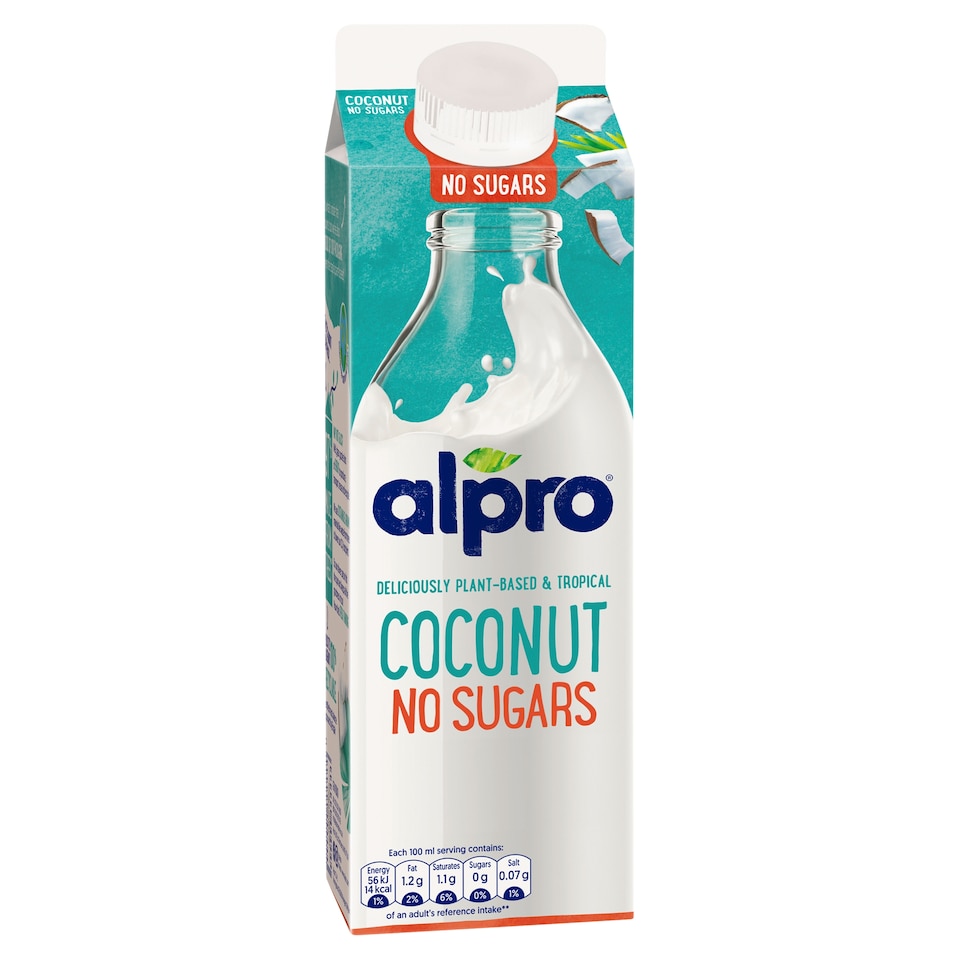 image 1 of Alpro Coconut No Sugar Chilled Dairy Free Drink 1L