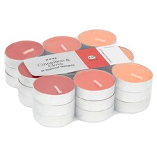 Tesco Scented Cinnamon & Clove Tealights 27Pk