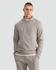 image 2 of The F&F Edit Cotton Rich Drawstring Hoodie in Brown