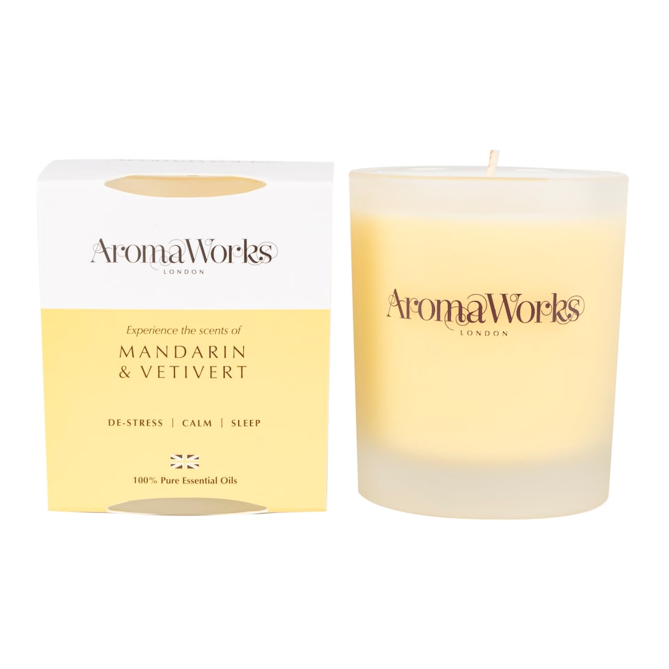 Aromaworks Mandarin & Vetivert Candle 220g