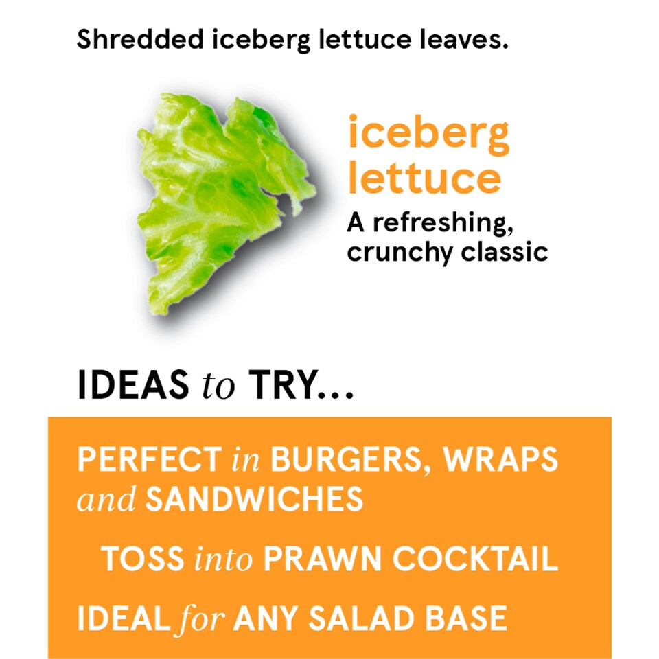image 1 of Tesco Shredded Iceberg 130g (c)