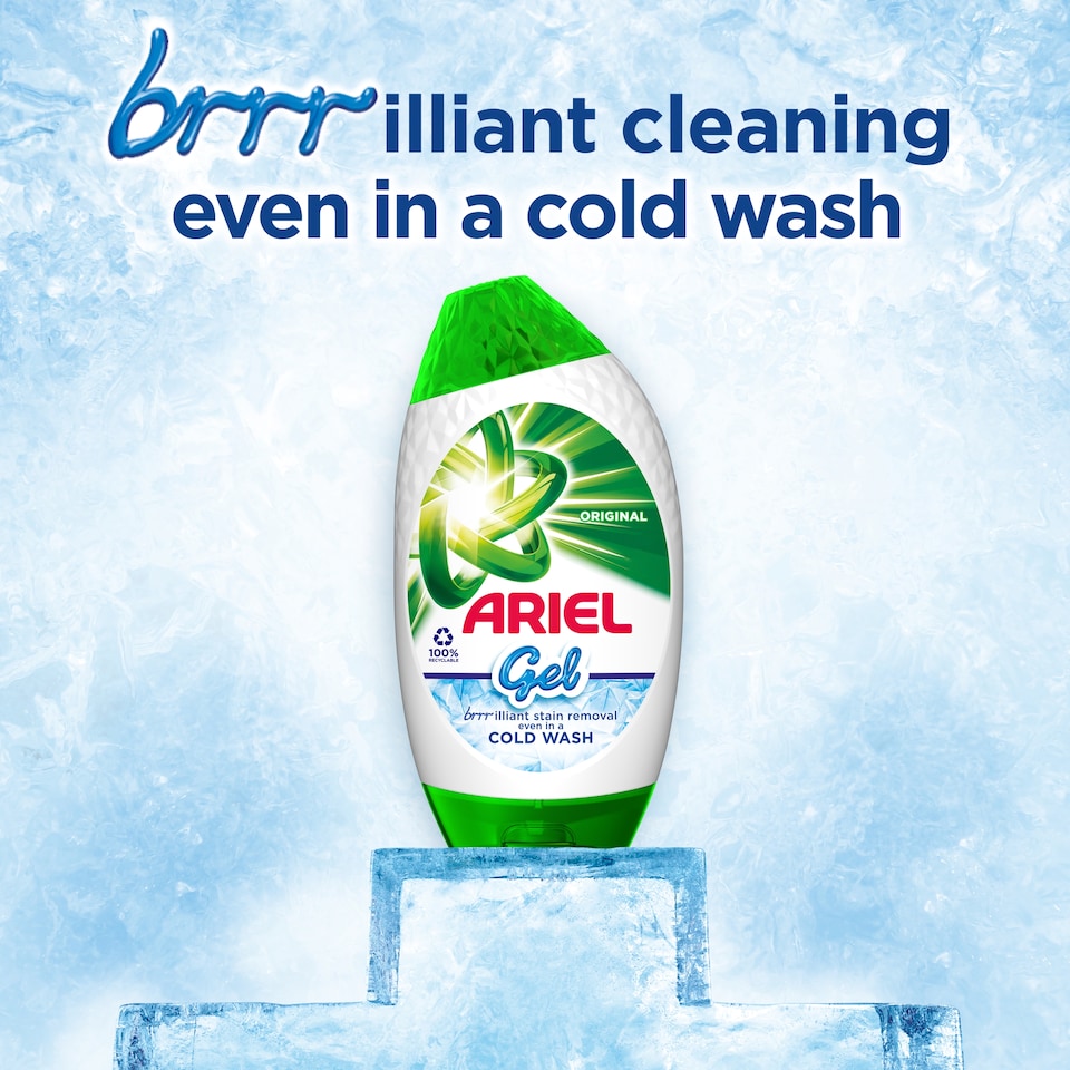 image 1 of Ariel Original Washing Liquid Gel 24 Washes 840Ml