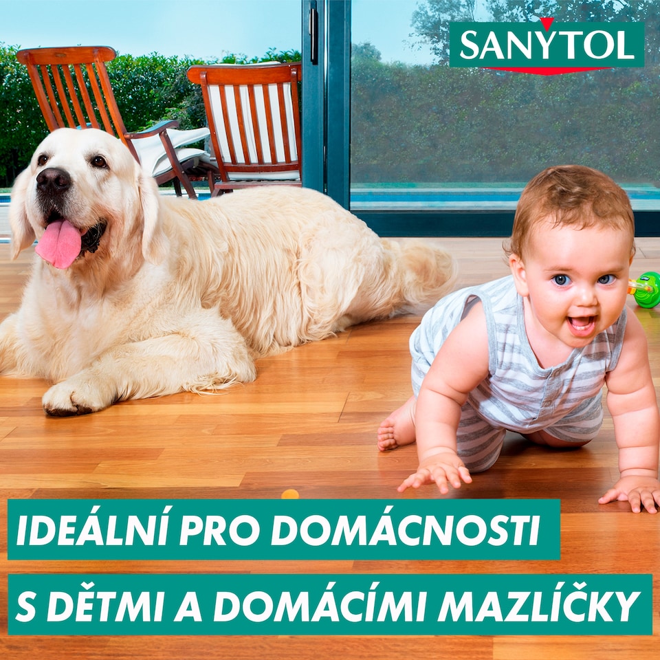 Obrázek 1 pro produkt Sanytol Dezinfekce čistič podlahy & plochy vůně limetky pure 1l