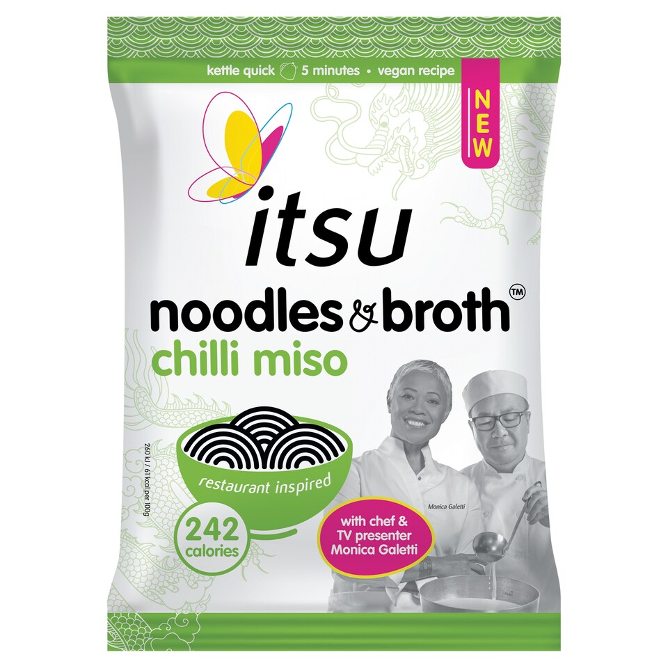 image 1 of Itsu Noodles & Broth Chilli Miso 85g