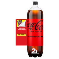 Coca-Cola Zero Sugar Soft Drink Bottle 2L