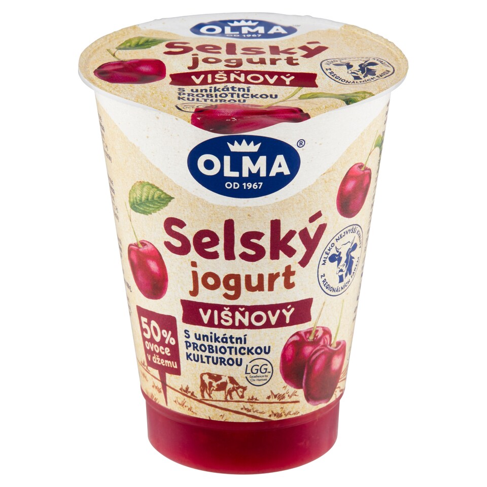 Obrázek 1 pro produkt Olma Selský jogurt 180g