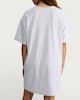 image 3 of F&F Cotton Rich Sunday Print Short Sleeved Nightdress in Grey