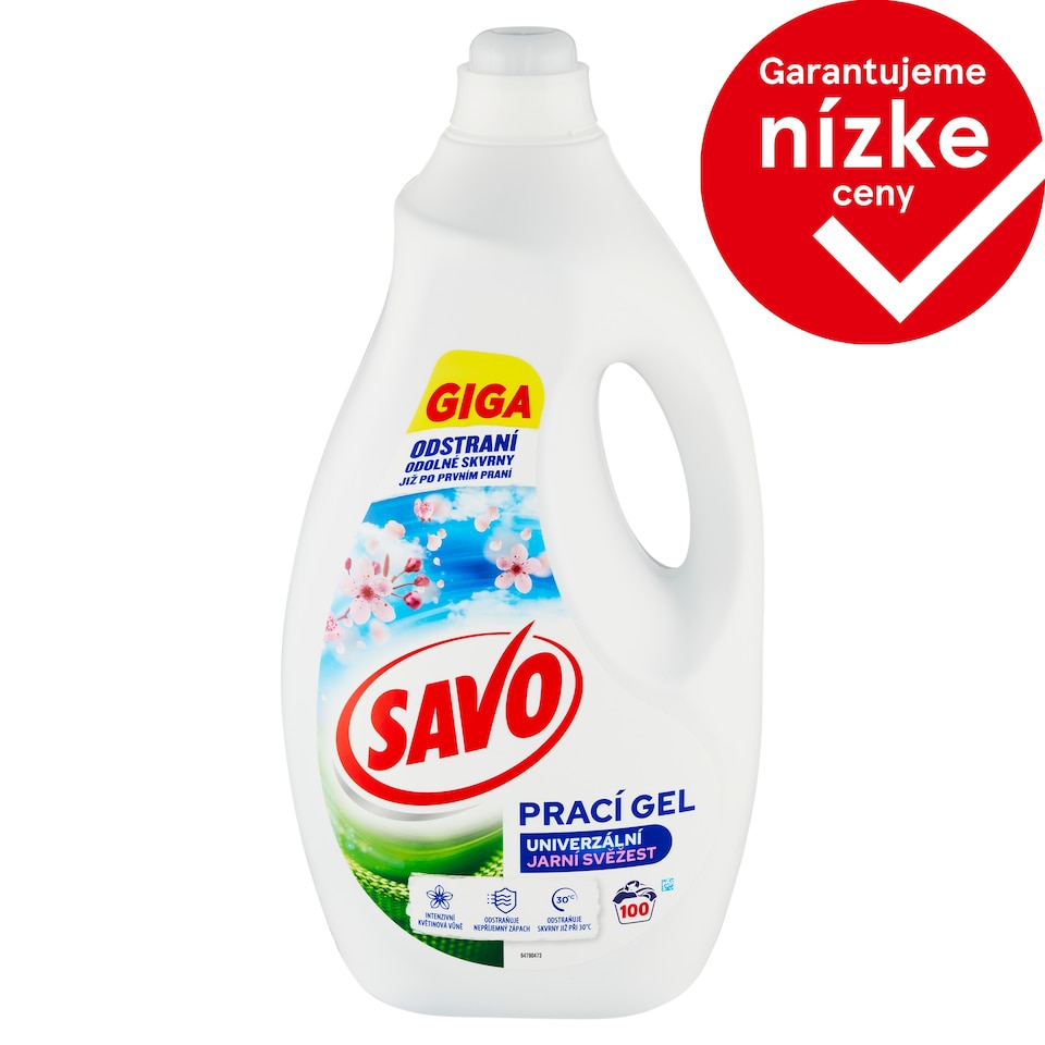 obrázok 1 z Savo gél na pranie Jarná sviežosť 100w