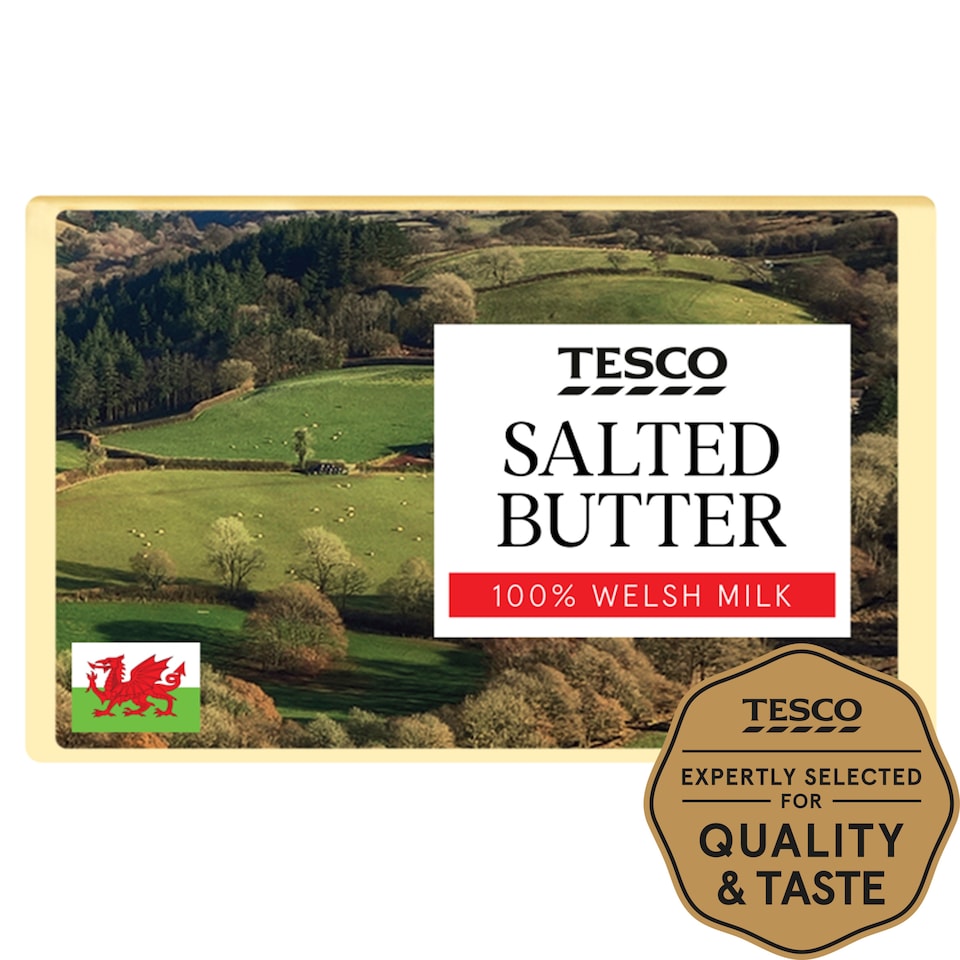 Tesco Welsh Salted Butter 250g
