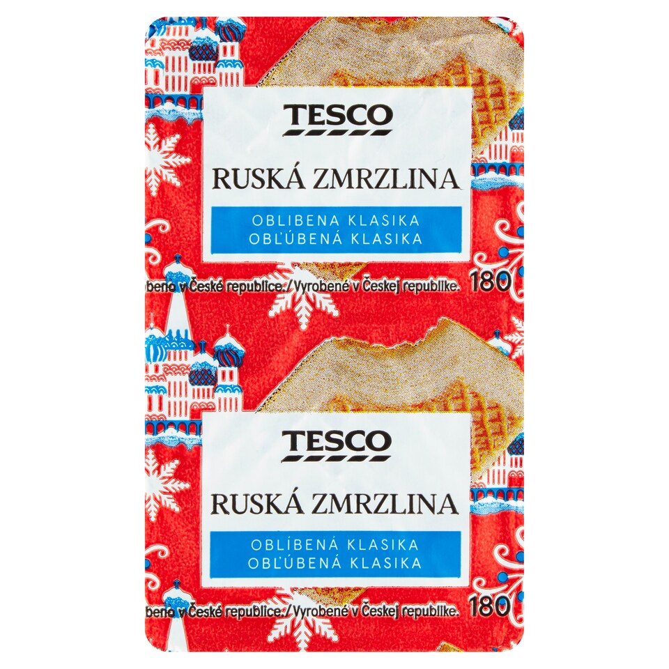 Tesco Russian Ice Cream 180ml