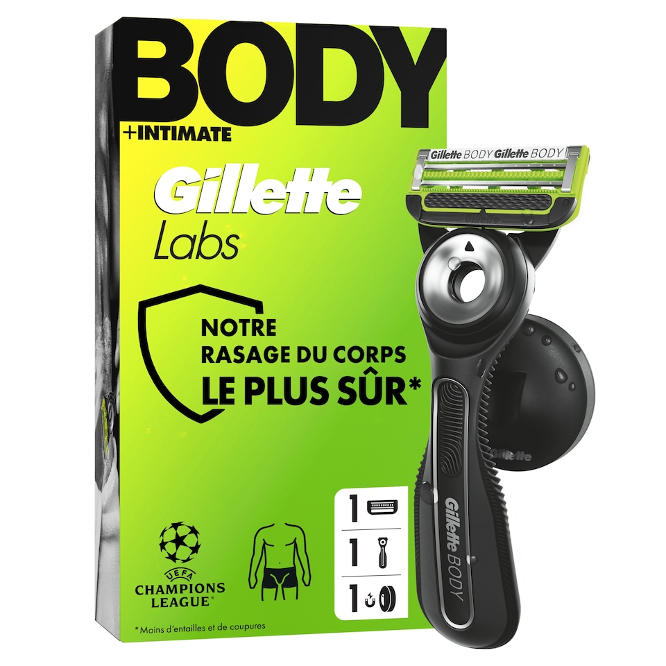 image 1 of Gillette Labs UEFA Champions League Body + Intimate Razor