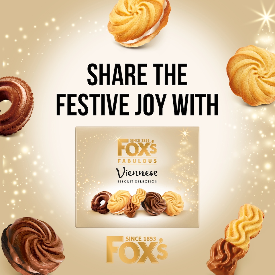 image 1 of Fox's Fabulous Viennese Biscuit Selection 350G