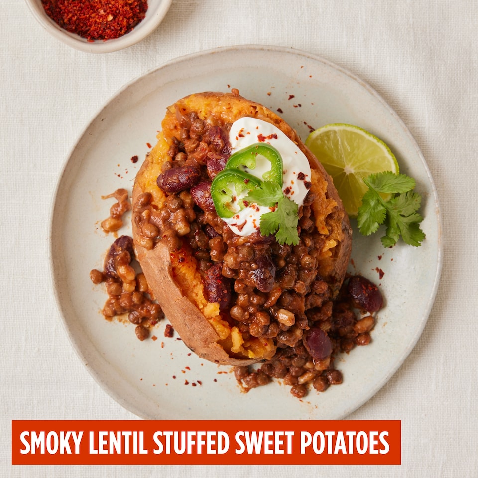 image 1 of Merchant Gourmet Spicy Cajun Style Lentils 250G