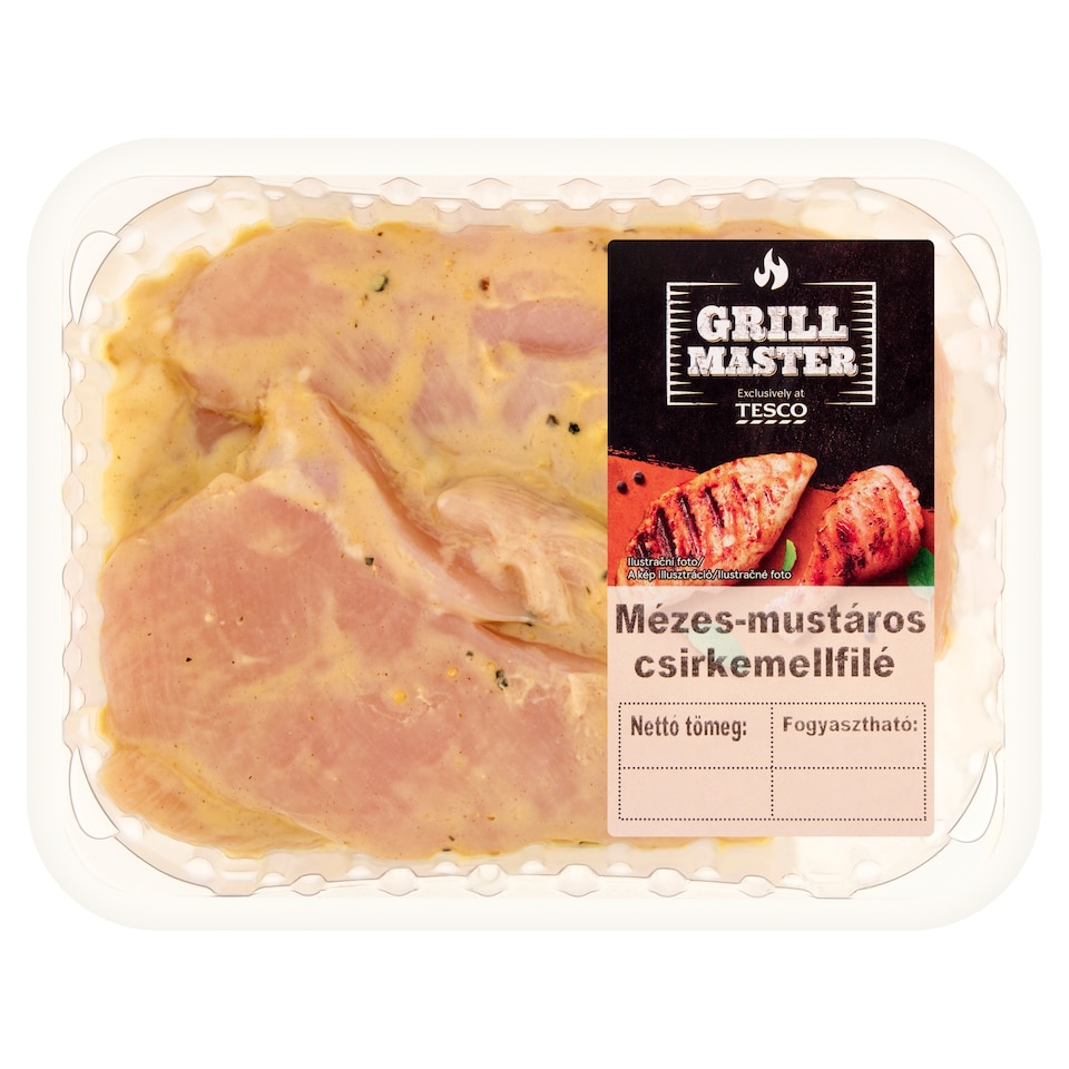 Grill Master mézes-mustáros csirkemellfilé 500 g 