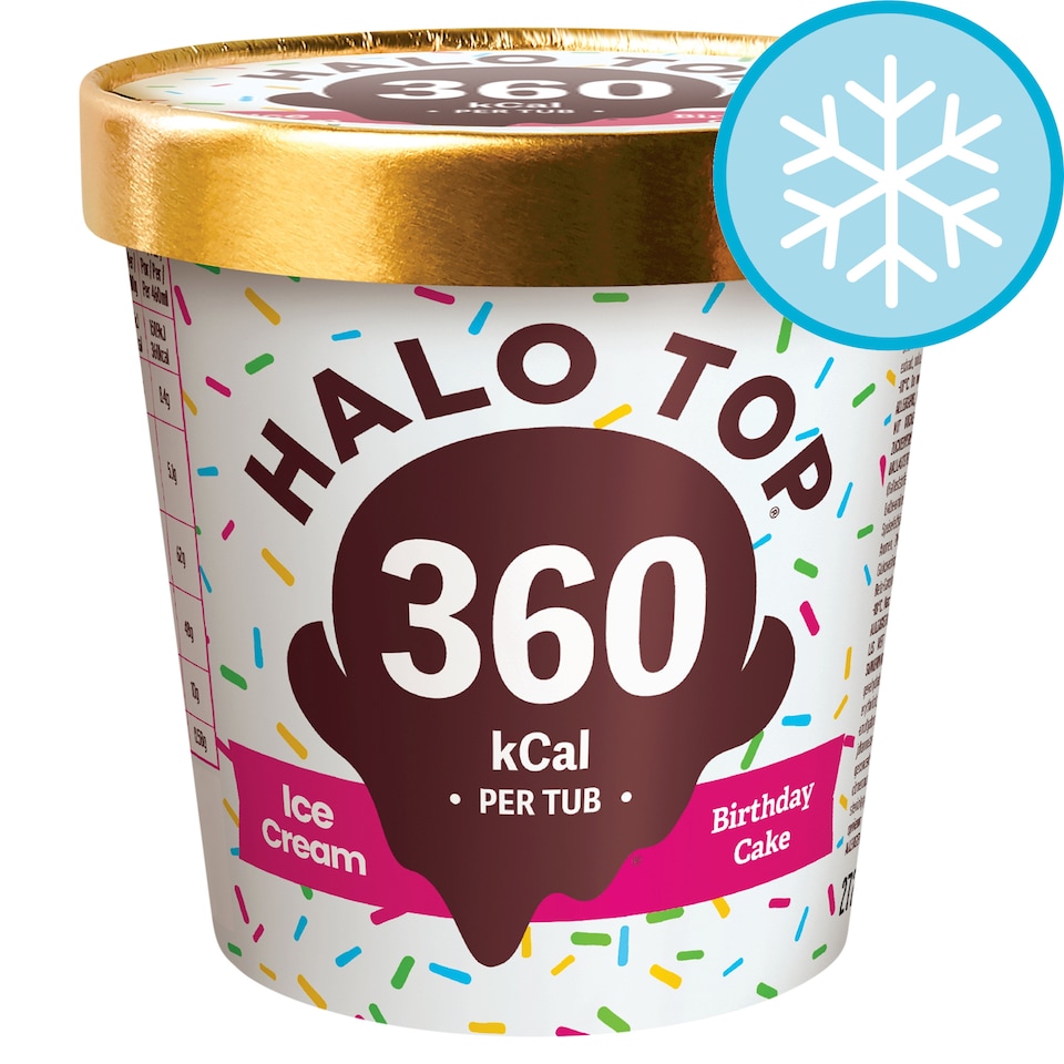 Halo Top Birthday Cake Ice Cream 460ml
