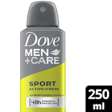Dove Men+Care Sport Active Fresh Antiperspirant Deodorant 250Ml