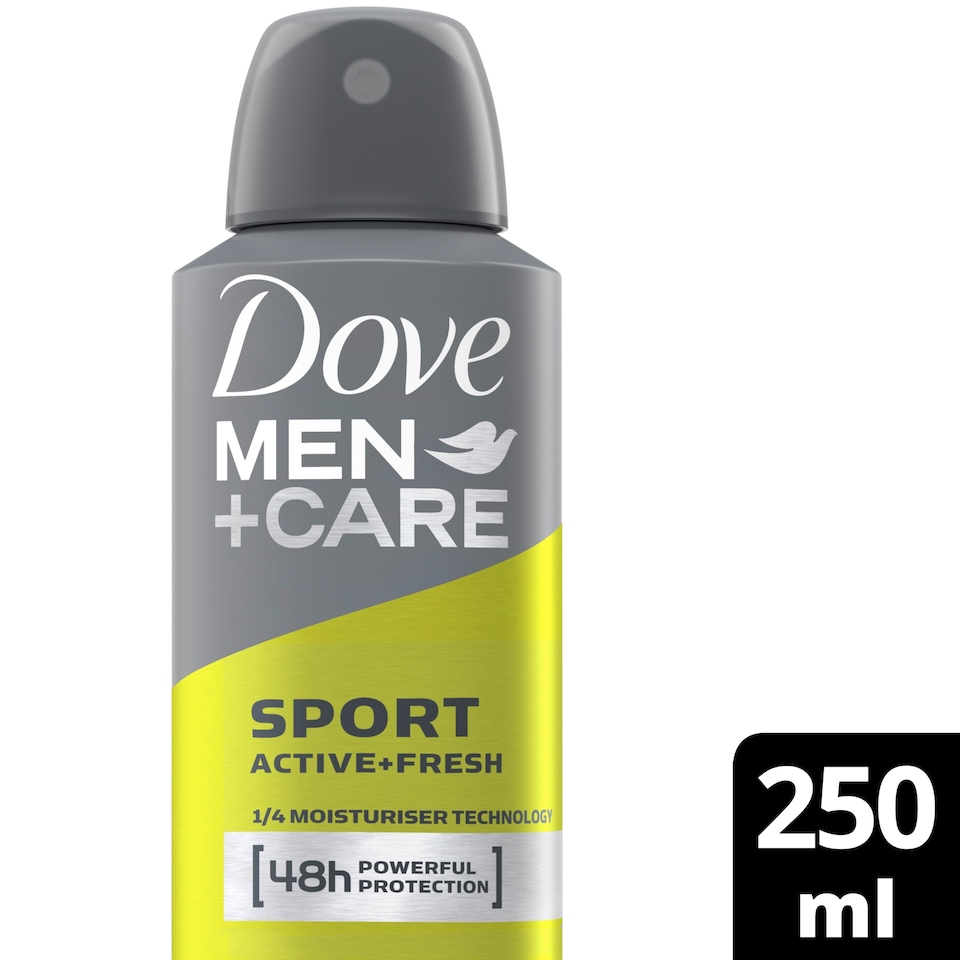image 1 of Dove Men+Care Sport Active Fresh Antiperspirant Deodorant 250Ml
