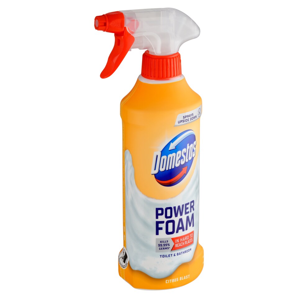 Domestos Power Foam Citrus Blast 435ml