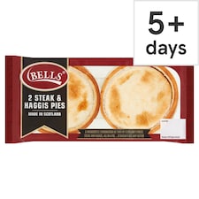 Bells Steak & Haggis Pies 2Pack