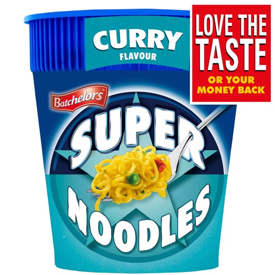 Batchelors Super Noodle Pot Curry 75G Tesco Groceries