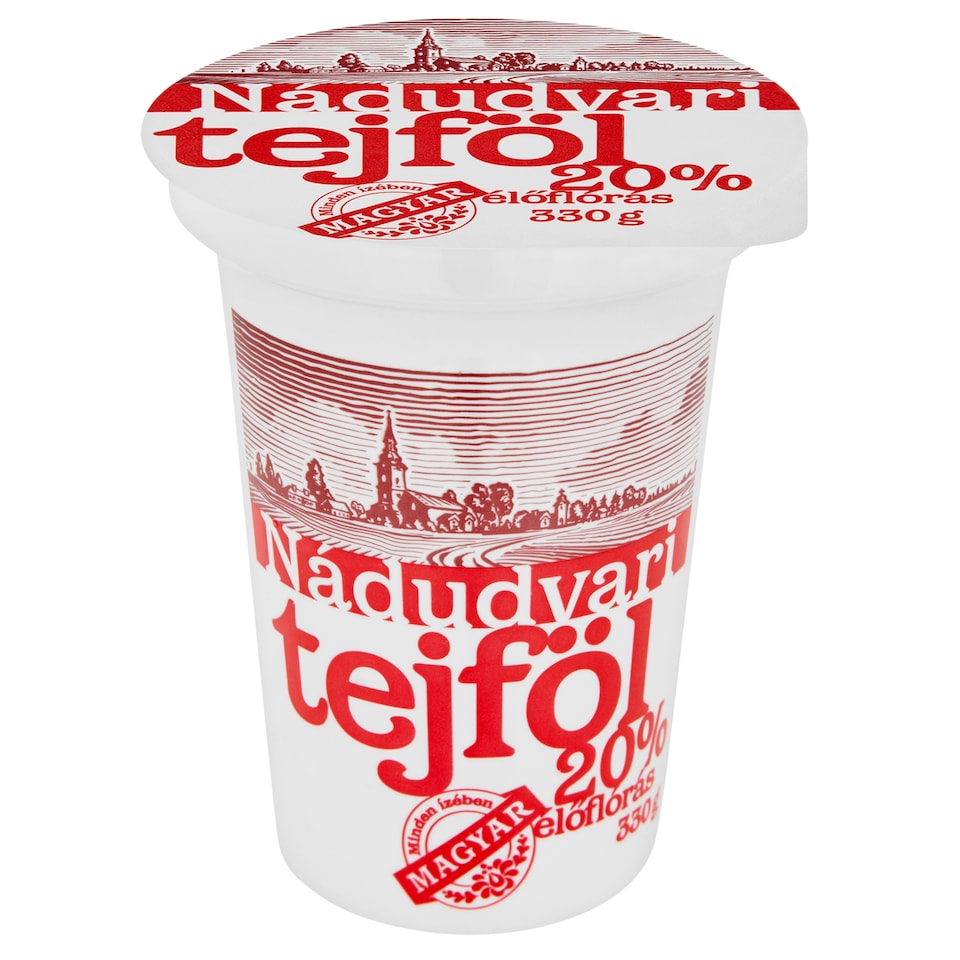 Nádudvari élőflórás tejföl 20% 330 g  1. kép
