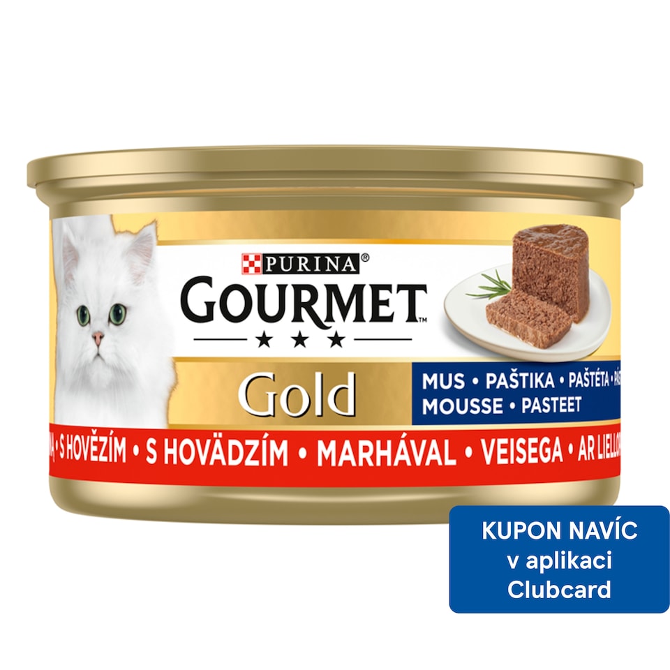 image 1 of GOURMET Gold Pate with Beef 85g