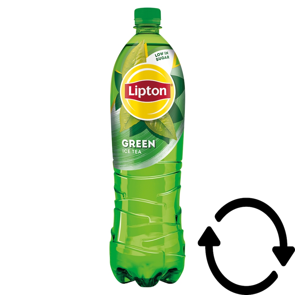 Lipton Ice Tea alacsony cukortartalmú szénsavmentes üdítőital zöldtea-kivonattal 1,5 l