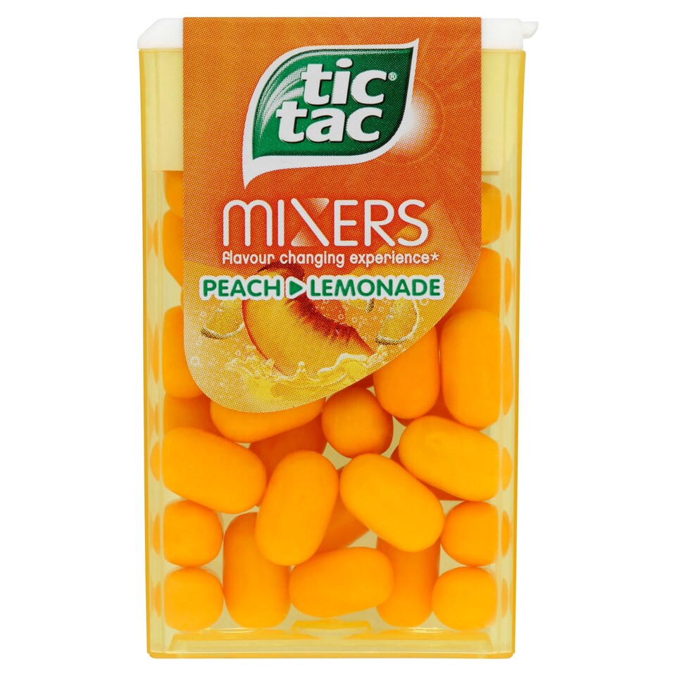 TIC TAC MIXERS PEACH/LEMONADE 18G