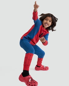 Marvel Spider-Man Pure Cotton Pyjama Set in Red Multi