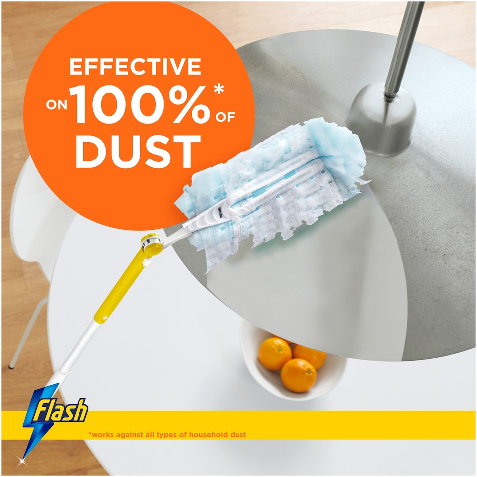 image 1 of Flash Dust Magnet XL Duster Starter Kit & Refill Pack 2 Pack