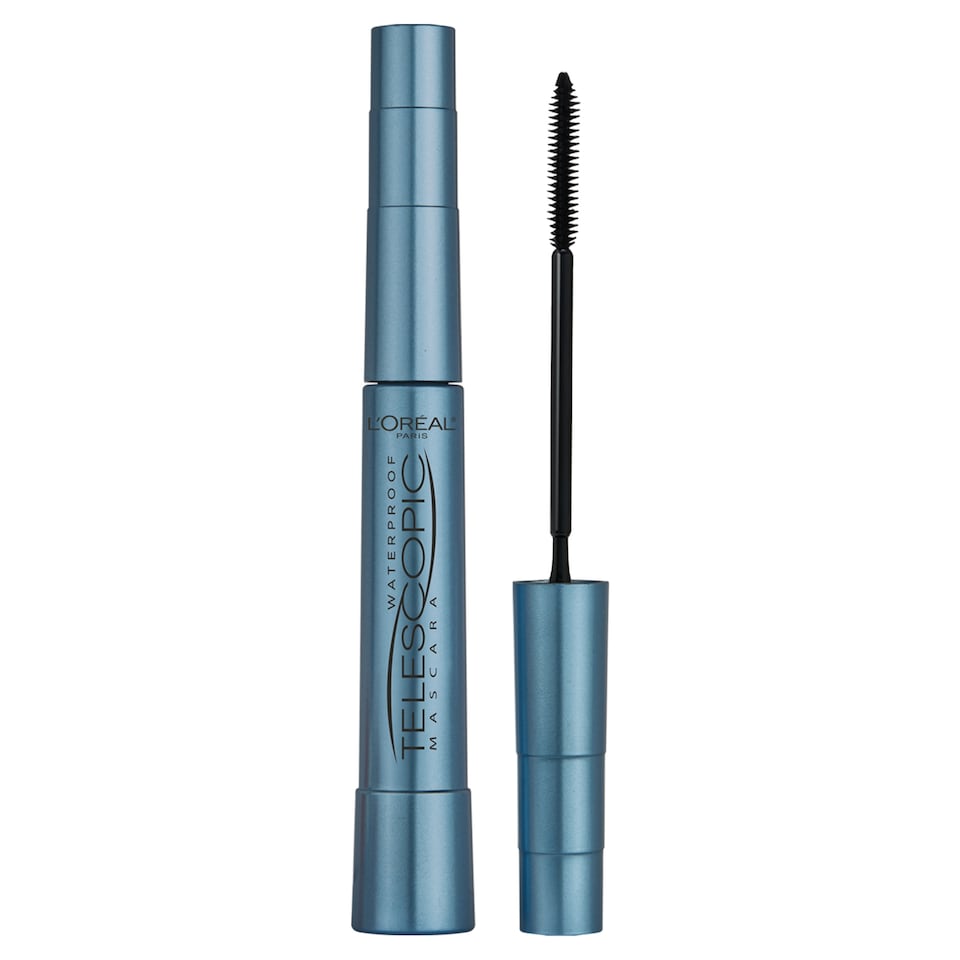image 1 of L'Oréal Paris Telescopic Mascara, Black Waterproof, 7.7ml