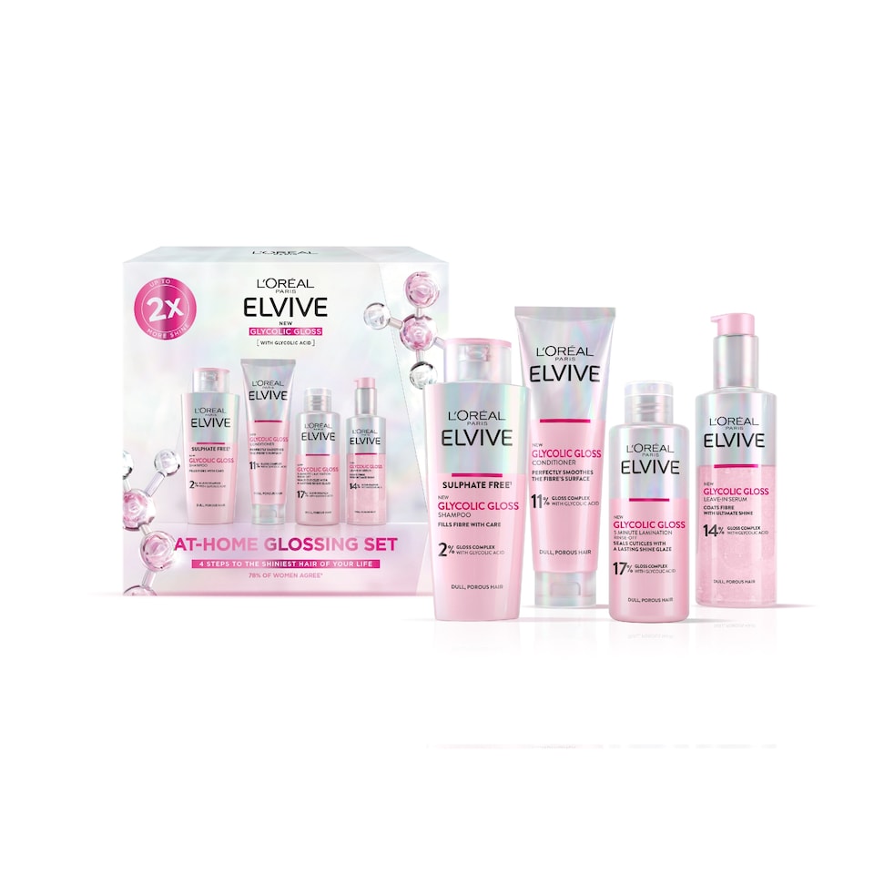 image 1 of L'Oreal Paris At Home Glossing Giftset