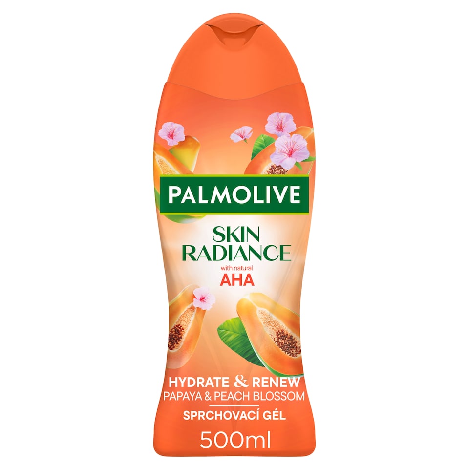 obrázok 1 z Palmolive Skin Radiance Papaya & Peach Blossom Scent sprchový gél 500 ml