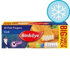 Birds Eye 30 Cod Fish Fingers840g