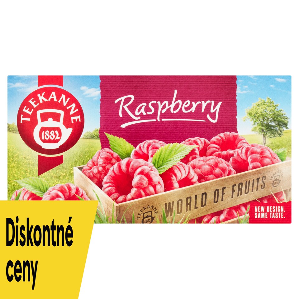 obrázok 1 z TEEKANNE Raspberry, World of Fruits, 20 vrecúšok, 50 g